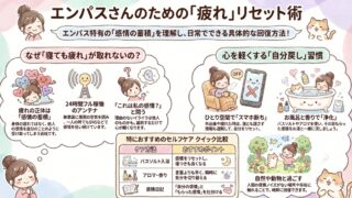 エンパスが疲れたときの対策と回復法｜日常のセルフケア習慣をまとめて解説
