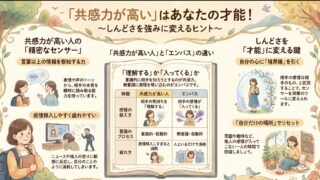 共感力が高い人とは？特徴10選・言い換え・エンパスとの違いをわかりやすく解説
