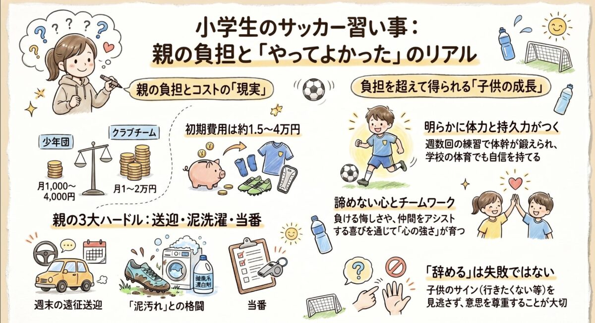 サッカーの習い事