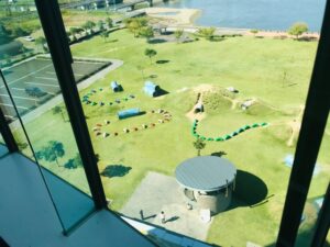こども家族館 展望フロアからの情景