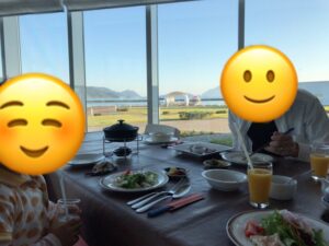 ホテルうみんぴあ 朝食レストラン