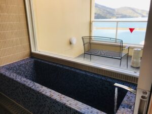 ホテルうみんぴあ 部屋風呂
