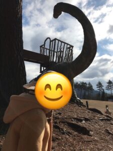 福井県恐竜博物館 屋外滑り台