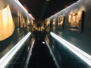 福井県恐竜博物館 館内通路
