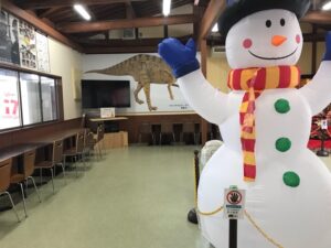 福井県 恐竜博物館 無料休憩所 休憩スペース