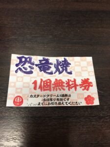 福井県 恐竜博物館 お土産チケット