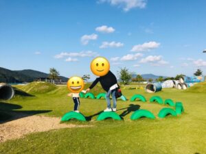 こども家族館 屋外公園で遊ぶ